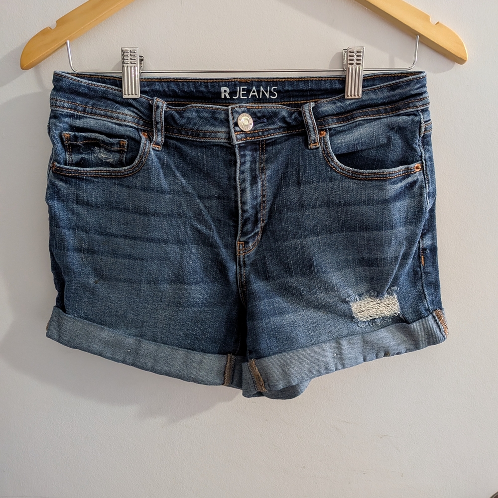 Women's Blue Denim Shorts